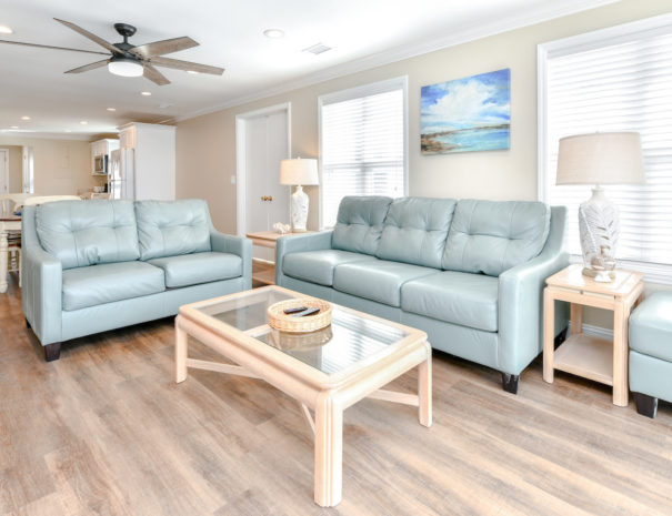 image North Myrtle Beach rental Shutters by the Beach - Living Room area